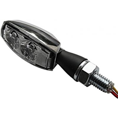 HIGHSIDER LED moto zadní světlo / blinkr BLAZE chrom čiré – Hledejceny.cz