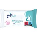 Linteo Baby dětské vlhčené ubrousky Ultra Sensitive 64 ks – Hledejceny.cz