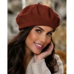 TONAK Tmavě červený baret FLORA WOOLMARK W-baret/876 – Hledejceny.cz