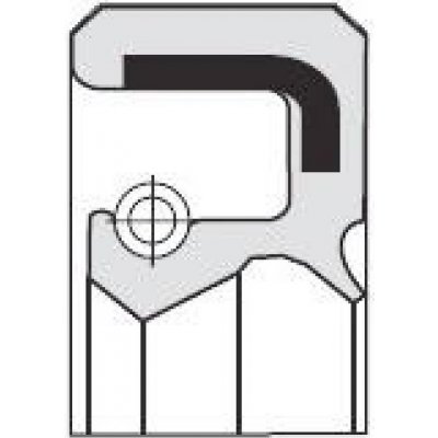 Gufero 12x19x5 GP.WAS NBR - DOPRODEJ | Zboží Auto