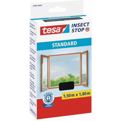 Tesa Insect Stop Standard 55680-00001-02 1,5 m x 1,8 m antracitová – Zboží Mobilmania
