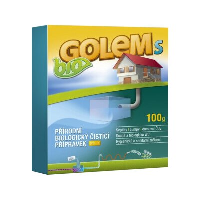 Bio Golem aktivátor septiků bakterie do žump a septiků 100 g – Zboží Dáma