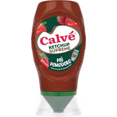 Calvé Kečup Ketchup Supreme Piu Pomodoro 250 ml – Sleviste.cz