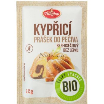 Amylon Prášek kypřící do pečiva bezlep. Bio 12 g