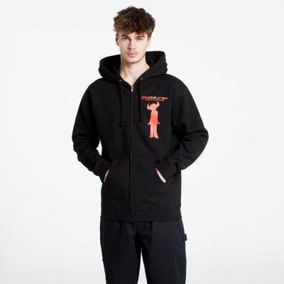 PLEASURES x Jamiroquai High Times Zip Hooded Sweatshirt Black