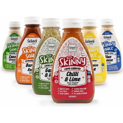 The Skinny Food Sauce Zero Calorie Sladká chilli s majonézou 425 ml – Hledejceny.cz