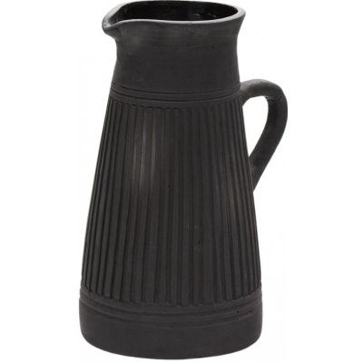 Černá terakotová váza Kave Home Menre 34 cm – Hledejceny.cz