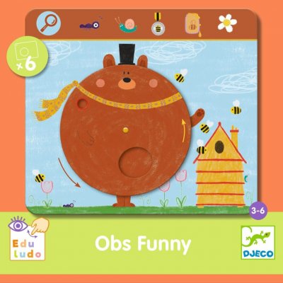 Djeco Obs Funny Prvá hľadacia hra – Hledejceny.cz