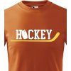 Dětské tričko dětské tričko Hockey 3, Oranžová