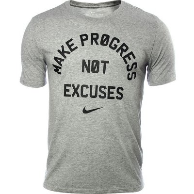 no excuses t shirt nike