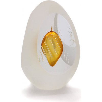 Artcristal Bohemia Broušené těžítko trojbrus - dekor 05 Barva: Zlatý topaz, Výška: 7 cm – Hledejceny.cz