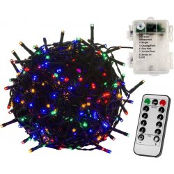 VOLTRONIC VOLTRONIC® Vánoční řetěz 10 m 100 LED barevný ovladač
