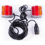 Svítilna zadní přívěsný vozík 7,5m + 2,5m 18-LED, na magnet – Hledejceny.cz