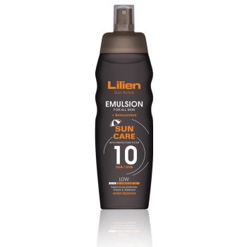 Lilien Sun Active emulze na opalování SPF10 200 ml