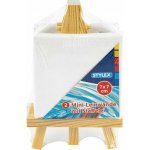 Stylex Malířský stojan 13 cm 2 kusy 2 plátna 7x7cm – Zboží Mobilmania