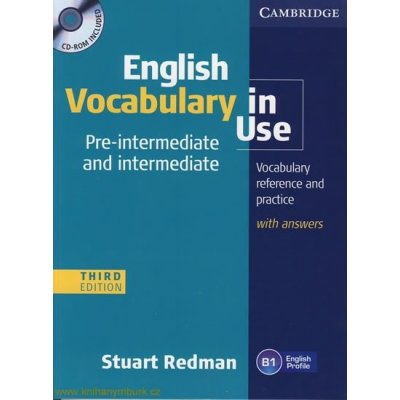 English Vocabulary in Use Pre-intermediate and Intermediate - Stuart Redman – Zboží Dáma