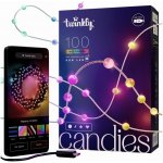 Twinkly Candies LED osvětlení pro vánoční stromek TWKP100RGB-T 6 m 100 světel ve tvaru perel – Hledejceny.cz