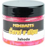 Mikbaits Červi v Dipu 50ml Jahoda – Zboží Mobilmania