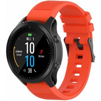 ESES Silikonový řemínek oranžový pro Garmin - EasyFit/QuickFit 22mm 1530000838 – Zbozi.Blesk.cz