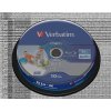 8 cm DVD médium Verbatim BD-R 25GB 6x, printable, cakebox, 10ks (43804)