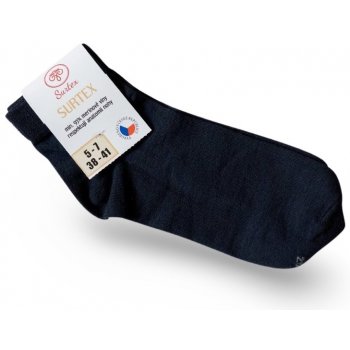 Surtex 95% ponožky merino pro dospělé společenské nízké tmavě modré