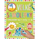 Velké samolepky a omalovánky pro malé ruce Dino ostrov – Zboží Mobilmania