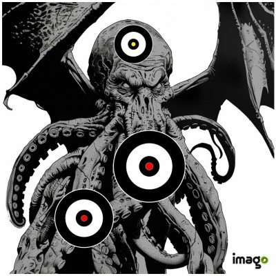 imago Terč papírový Cthulhu – Hledejceny.cz