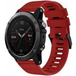 BStrap Silicone Acton řemínek na Garmin Fenix 5s / 5s Plus, dark red SGA003C02 – Hledejceny.cz