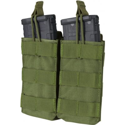 Condor Outdoor Molle dvojitá na zásobníky 2xM4 otevřená zelená