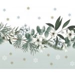 POL MAK Vánoční ubrousky Daisy L Botanical Christmas Motifs SD GW 023901 – Hledejceny.cz