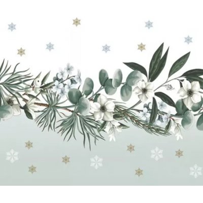 POL MAK Vánoční ubrousky Daisy L Botanical Christmas Motifs SD GW 023901 – Hledejceny.cz