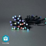 NEDIS Vánoční Osvětlení SmartLife Party Lights Wi-Fi RGB 48 LED's 10.80 m Android™ IOS – Hledejceny.cz