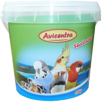 Avicentra piesok pre vtáky s drvenými mušľami 1,5 kg – Hledejceny.cz
