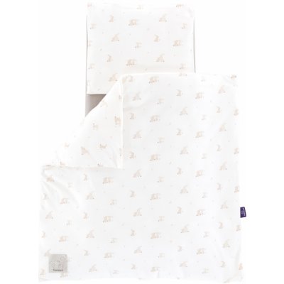 Träumeland povlečení do kolébky Jersey beige 80 x 80 cm 35 x 40 cm – Zboží Dáma