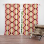 Sablio Závěs Kaleidoskop vzpomínek: 2ks 140x250cm – Hledejceny.cz