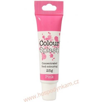 Colour Splash Gelová barva Růžová 25 g – Hledejceny.cz