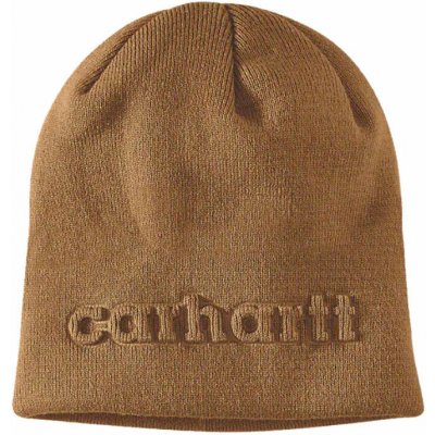 Carhartt Knit Embossed beanie brown – Zboží Mobilmania