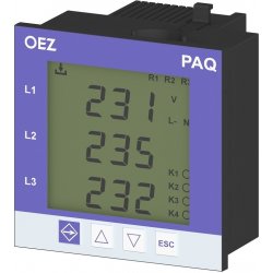 OEZ LETOHRAD OEZ Analyzátor sítě,PAQ-11-U230-COM1 OEZ:46746