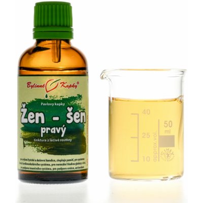 Bylinné kapky Žen-šen ženšen pravý 50 ml – Hledejceny.cz
