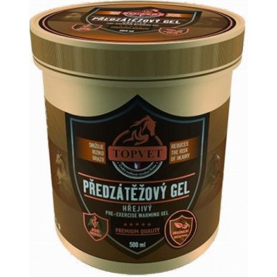 Topvet Předzátěžový gel hřejivý 500 ml – Hledejceny.cz