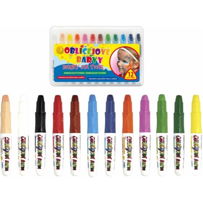 MFP Barvy na obličej 12 ks set – Zboží Dáma MFP Barvy na obličej 12 ks set – Zboží Dáma