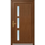 OknaDvereNaMiru.cz Vchodové dveře STYL Julie zlatý dub 105 x 205 cm – Zboží Mobilmania