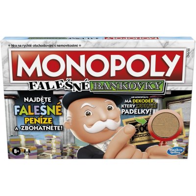 Hasbro Monopoly Falešné bankovky – Zbozi.Blesk.cz