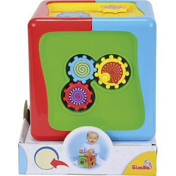 Simba ABC Kostka baby vkládačka plastová 15 cm pro miminko