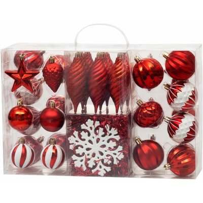 SPRINGOS Vianočné ozdoby na stromček 100 ks CA0122 – Hledejceny.cz