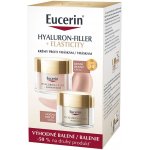 Eucerin Hyaluron-Filler + Elasticity Rosé denní SPF30 + noční krém 2x50 ml – Zboží Dáma