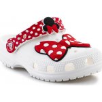 Crocs CLASSIC Disney MINNIE MOUSE dětské pantofle bílá – Zboží Dáma
