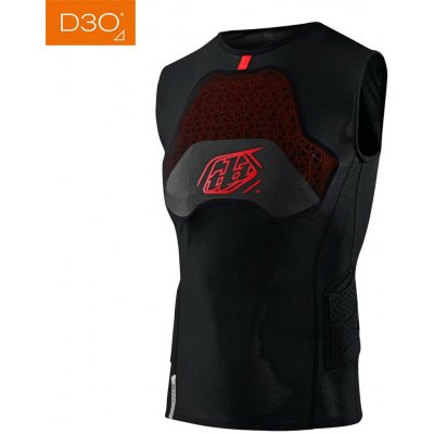 Troy Lee Designs Stage Ghost D3O vest černá – Zboží Mobilmania
