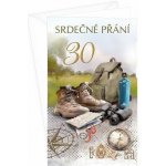 ARGUS Přání k 30. narozeninám s klopou na peníze 15-6562c30 – Zboží Dáma