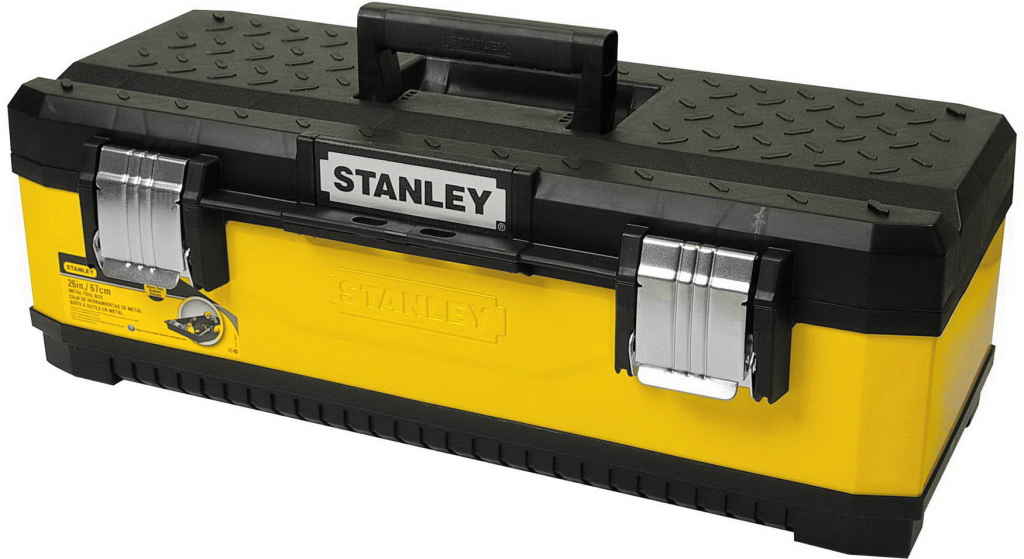 Stanley 1-95-614 Kovoplastový box na nářadí žlutý 26